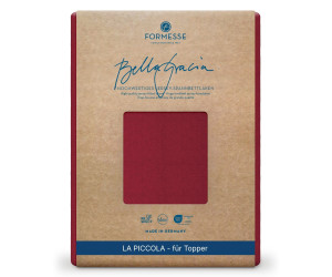 Formesse Spannbettlaken Bella Gracia La Piccola Carminrot (0188)