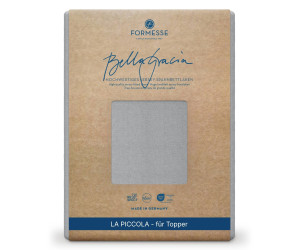 Formesse Spannbettlaken Bella Gracia La Piccola Grau (0701)