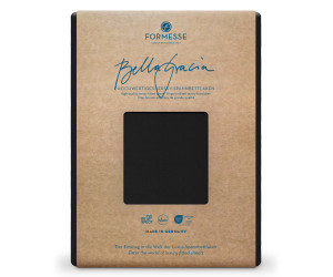 Formesse Spannbettlaken Bella Gracia Schwarz (0101)