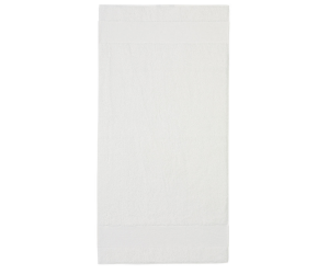 Feiler Badetuch Exclusiv 100 x 150 cm mit Chenillebordüre Farbe- (weiß) EINZELSTÜCK