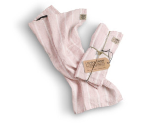 Lovely Linen Leinen Handtuchserie MISTY stripe sunset