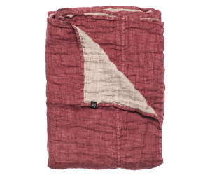 Himla Bettüberwurf Hannelin auburn (dunkelrot/natural) (160x260 cm)