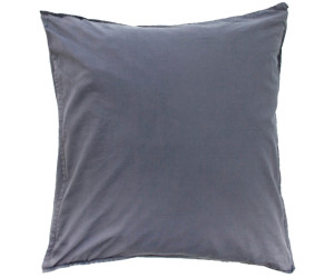 Himla Bio-Baumwoll Kissenbezug Hope Plain dunkelblau / silence (40x80 cm)