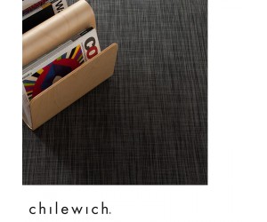 Chilewich Teppich Ikat deep grey