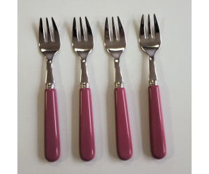 Sabre Austerngabel 4-er Set Basic dark pink (L: 16 cm)