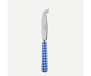 Sabre Käsemesser klein Vichy dunkelblau (L: 17 cm) EINZELSTÜCK