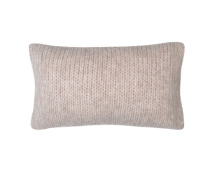 Zoeppritz Dekokissen Knitty sandstone (30 x 50 cm)