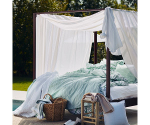 Lexington Bettwäsche grün/weiss Striped Cotton