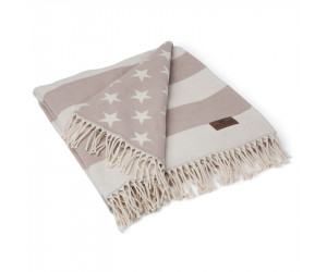 Lexington Plaid Flag Throw beige