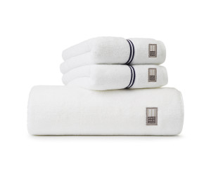 Lexington Handtuch Hotel Towel weiß/blau