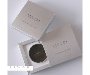 Linari Untersetzer rund Wenge
