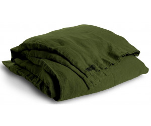 Lovely Linen schwere Leinen Bettwäsche Lovely jeep green