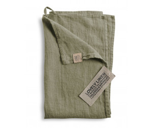 Lovely Linen Leinen Handtuch Lovely avocado