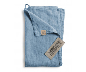 Lovely Linen Leinen Handtuch Lovely hellblau