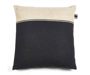 Libeco Dekokissen Marshall Black Flax 63 x 63 cm
