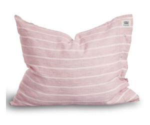 Lovely Linen Leinenbettwäsche MISTY stripe sunset