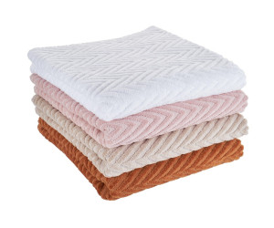 Abyss & Habidecor Gästetuch groß Montana caramel -737 (40x75 cm)