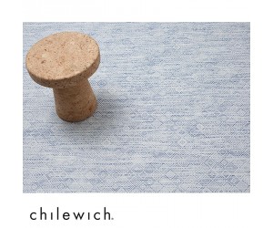 Chilewich Teppich Mosaic blau