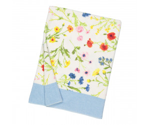 Feiler Frottierserie Flower Meadow Chenille in breeze -227