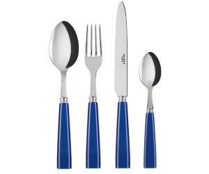 Sabre Besteckserie 'Natura' dunkelblau