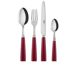 Sabre Besteckserie 'Natura' rot