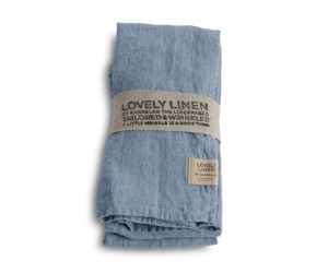 Lovely Linen Stoffservietten Lovely hellblau (45 x 45 cm) 4er - Set