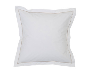 Lexington Bettwäsche Hotel Percale weiß/beige