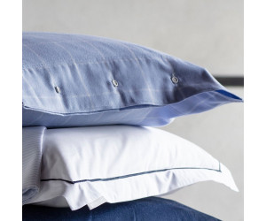 Lexington Bettwäsche Hotel Percale weiß/blau