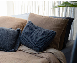 Passion for Linen Leinen Bettwäsche Sofie cognac