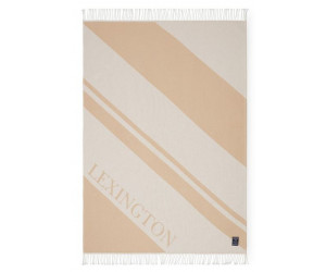 Lexington Plaid Recycled Cotton beige/weiß, 130x170