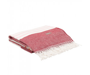 Gant Plaid / Decke Tape Stripe rot