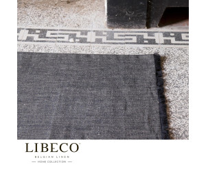 Libeco Teppich Portobello Road schwarz 77x120 cm