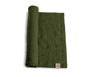 Lovely Linen Tischläufer Lovely jeep green (47 x 150 cm) 2er - Set