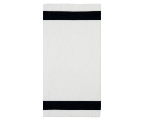 Feiler Badetuch Exclusiv 100 x 150 cm mit Chenillebordüre Farbe- (schwarz) EINZELSTÜCK