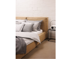 Sunday in Bed Spannbertlaken Solid Colour graumeliert