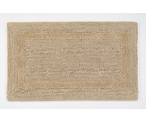 Abyss & Habidecor Badeteppich Reversible sand - 714 (60x100 cm) EINZELSTÜCK