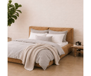 Sunday in Bed Bettwäsche Washed Cotton Grau