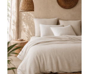 Sunday in Bed Bettwäsche Washed Linen Kalk