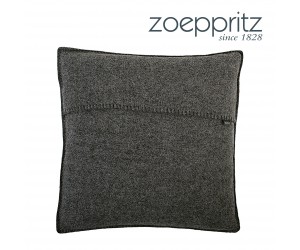  Zoeppritz Dekokissen Soft-Wool schwarz