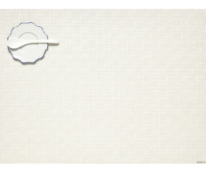 Chilewich - Tischset BAYWEAVE rechteckig 36 x 48 cm - Vanilla 2-er Set