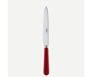 Sabre Tafelmesser 4-er Set Basic bordeaux (L: 24 cm)