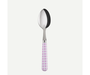 Sabre Teelöffel Vichy pink (L: 16 cm) EINZELSTÜCK