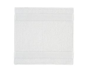 Feiler Seiftuch Exclusiv 30 x 30 cm mit Chenillebordüre Farbe- (weiß) EINZELSTÜCK