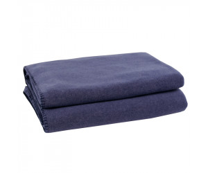 Zoeppritz Plaid Soft-Fleece jeansblau/indigo