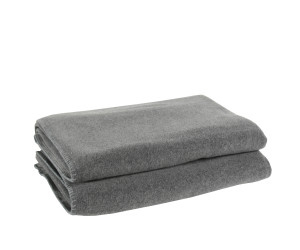 Zoeppritz Plaid Soft-Fleece mittelgrau