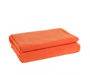 Zoeppritz Plaid Soft-Fleece orange