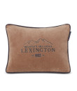 Lexington Ski Lodge Organic Cotton Velvet Dekokissen 30x40