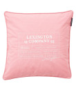 Lexington Company BIO-Baumwolle Dekokissenbezug rosa 50x50
