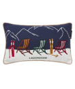 Lexington Ski Resort Organic Cotton Dekokissen 30x50 cm