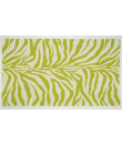 Abyss & Habidecor Zebra Strandtuch 100x200/ apple green